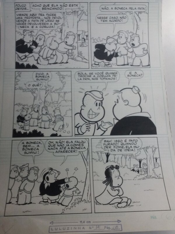 Luluzinha - Page 8 par John Stanley - Planche originale