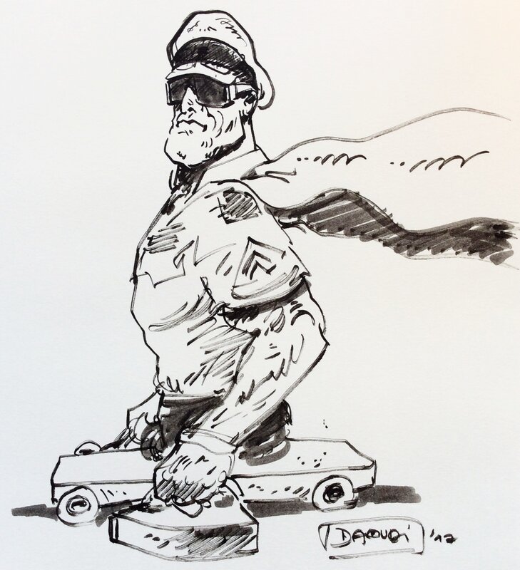 Captain Deutschland by Youssef Daoudi - Sketch