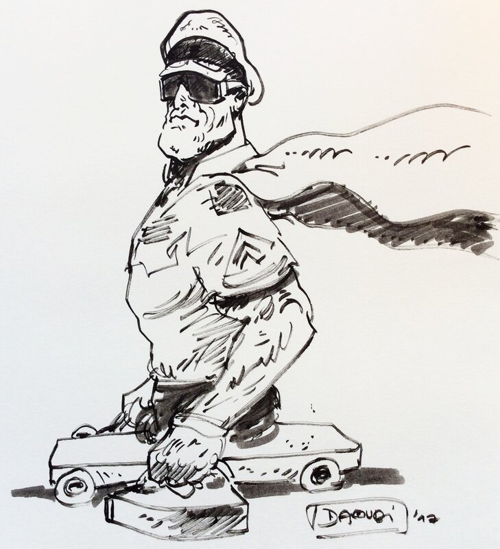 Captain Deutschland par Youssef Daoudi - Dédicace
