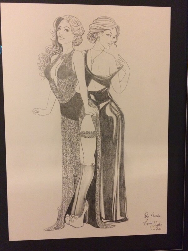 Pin up by Virginie Siveton - Original Illustration