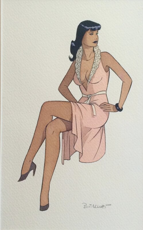 Betty by Philippe Berthet - Original Illustration