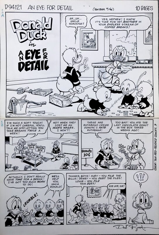 Don Rosa, An Eye for Detail - page 1 - Planche originale