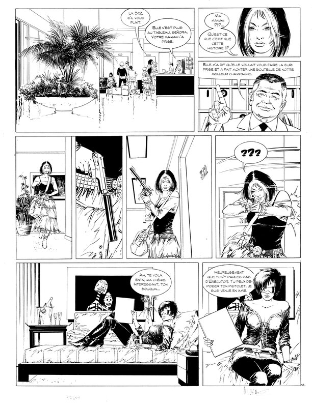 William Vance, Jean Van Hamme, Xiii  Le derniere round, page 16 - Comic Strip