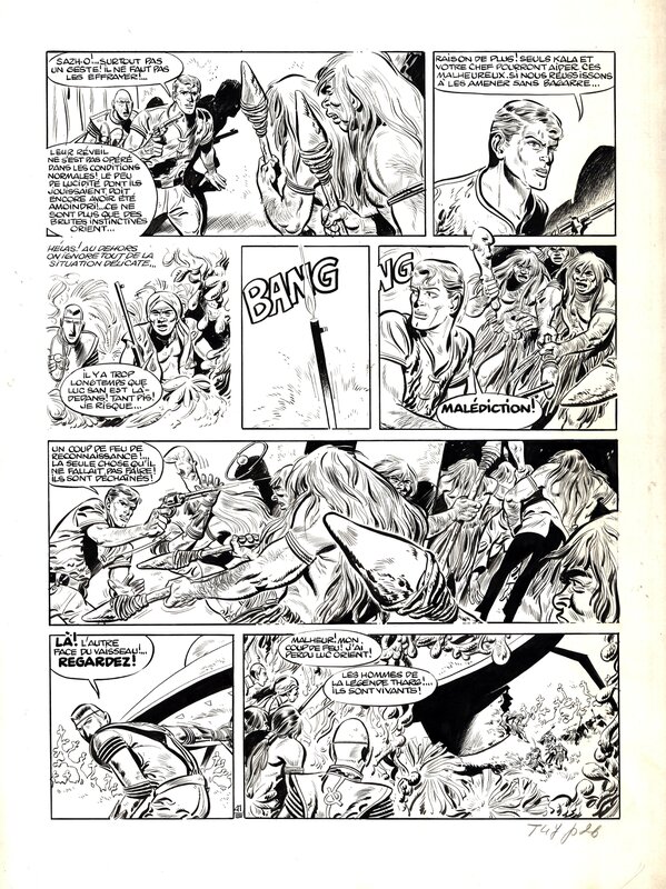 Paape : Luc Orient tome 2 planche 41 - Comic Strip