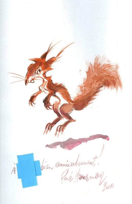 René Hausman, Le Prince des écureuils - Dédicace