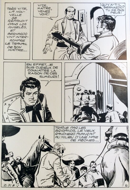 Zorro by Jean Pape - Comic Strip