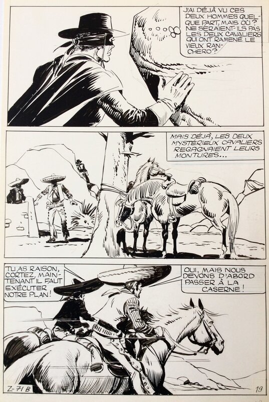 Zorro by Jean Pape - Comic Strip