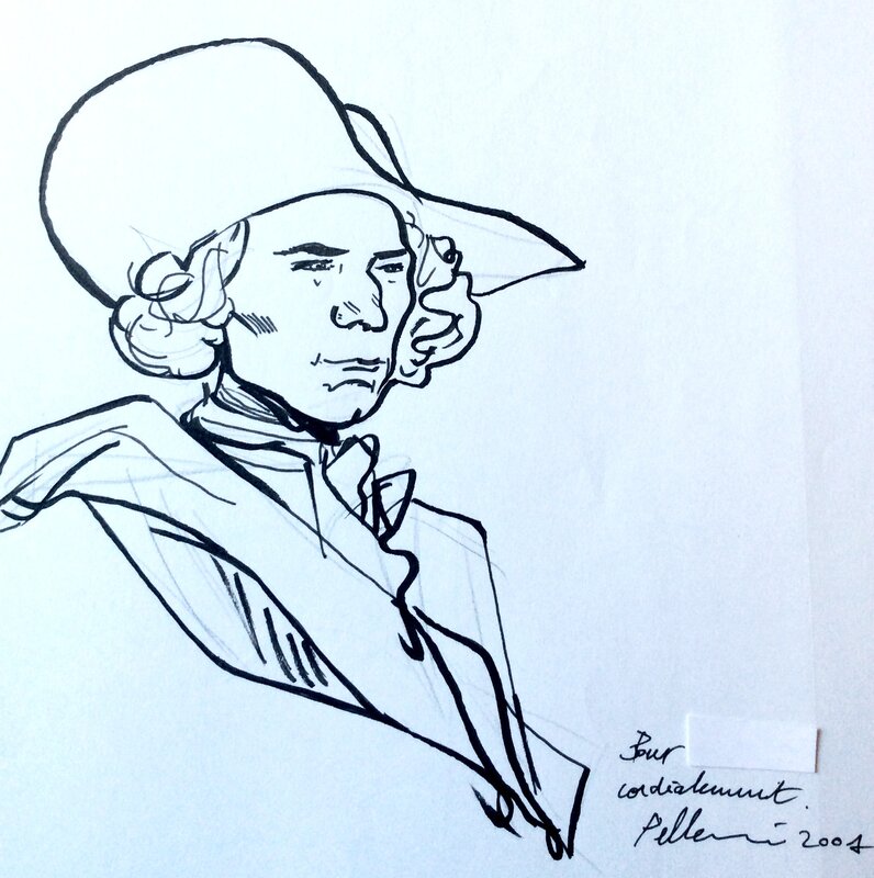 L'Epervier by Patrice Pellerin - Sketch