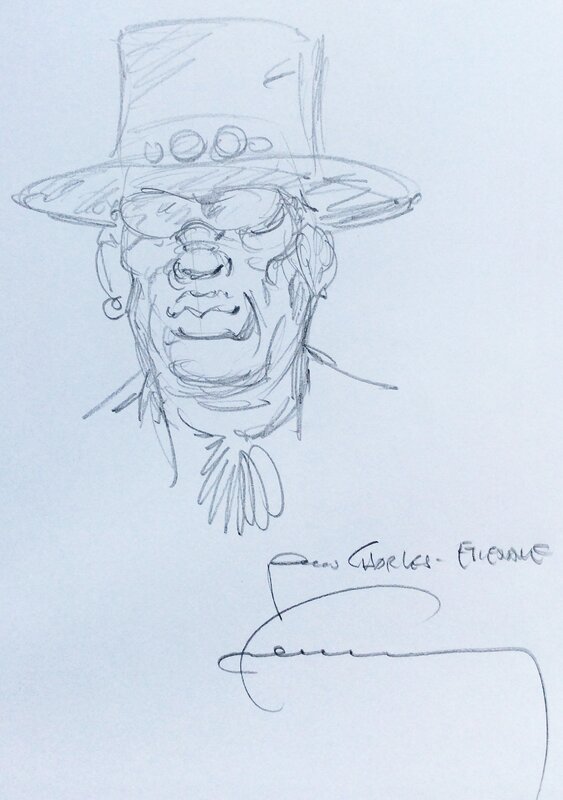 Jérémiah by Hermann - Sketch