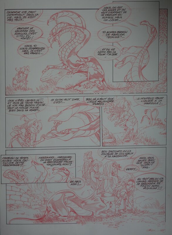 Atalante Tome 5 P30 par Crisse - Planche originale