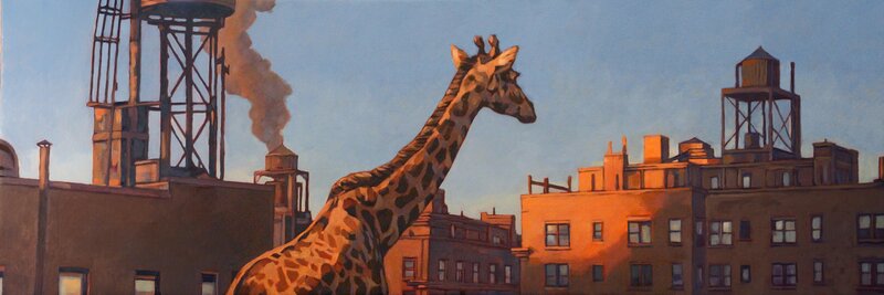 Miles Hyman, Last night, Upper East Side - Illustration originale