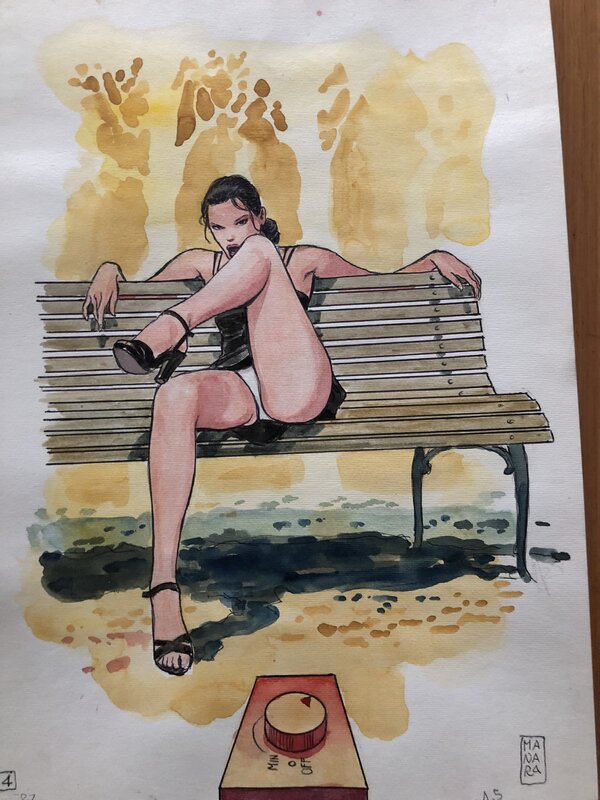 Claudia declic 4/5 by Milo Manara - Comic Strip