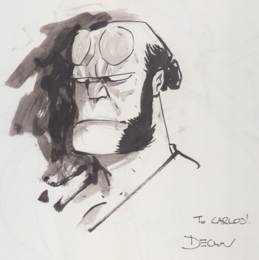 Hellboy by Declan Shalvey - Original art