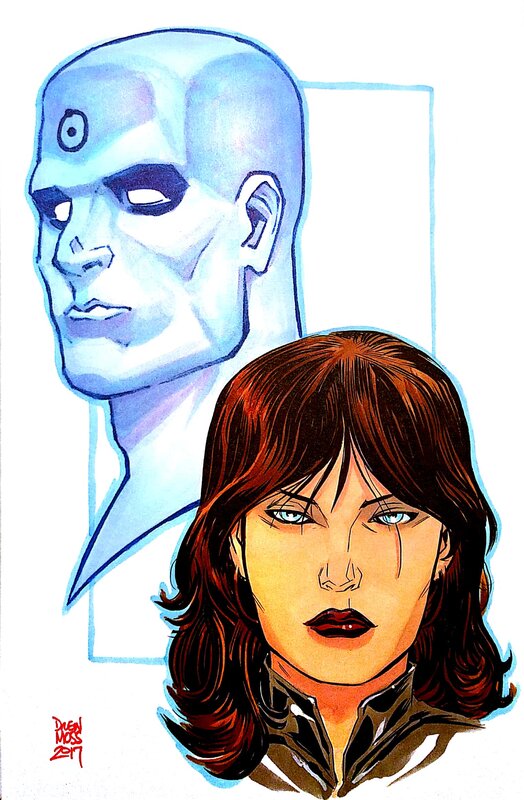 Watchmen par Drew Moss - Sketch