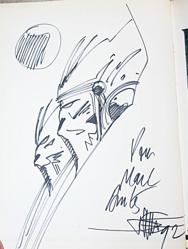 Vuzz by Philippe Druillet - Sketch