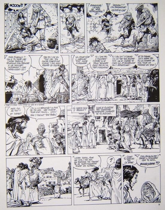 Franz, Décalogue La 10ième sourate - Planche originale