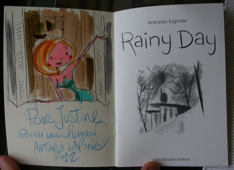 Rainy Day par Antonio Lapone - Dédicace