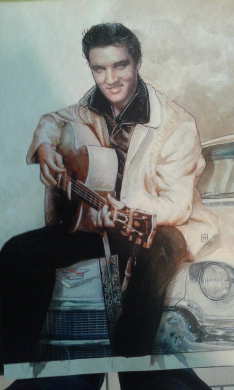 Elvis by Fabrice Le Hénanff, Philippe Chanoinat - Original Cover