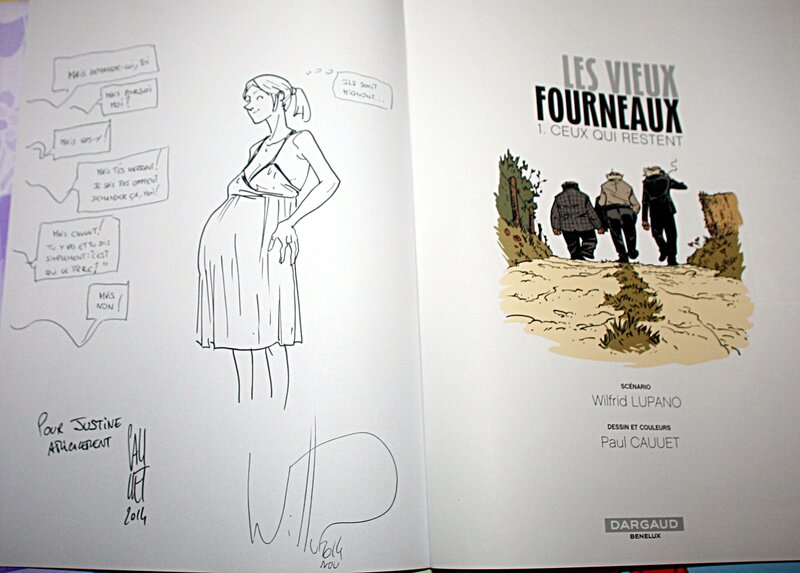 Les vieux Fourneaux by Wilfrid Lupano, Paul Cauuet - Sketch