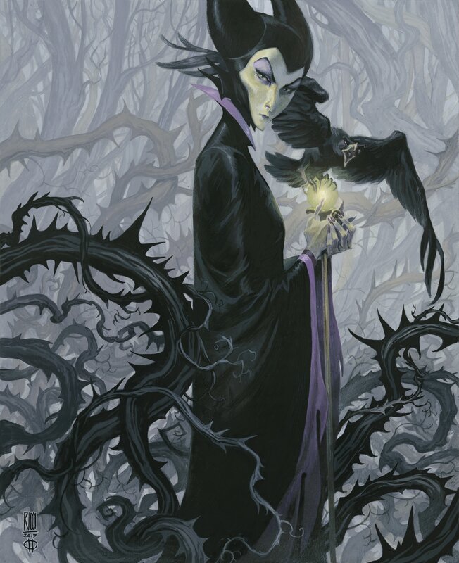 Maleficent by Roberto Ricci - Original Illustration