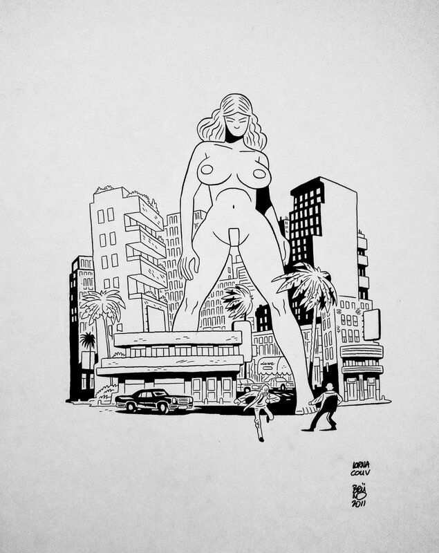Lorna - Couverture by Brüno - Original Cover