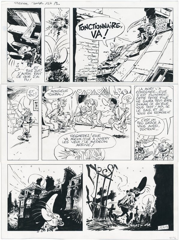 Marc Hardy, Pierre Tombal, HC 127, pl. 3. - Comic Strip