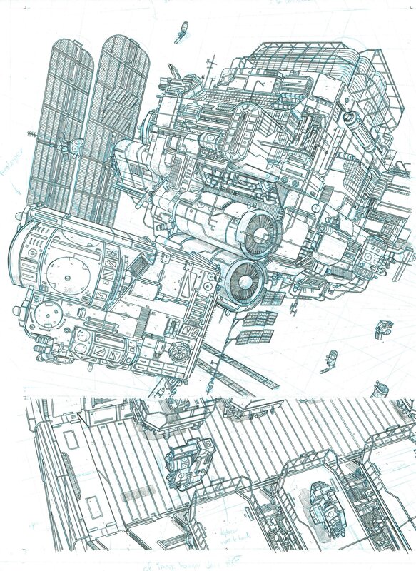 Shangri-La par Mathieu Bablet - Planche originale