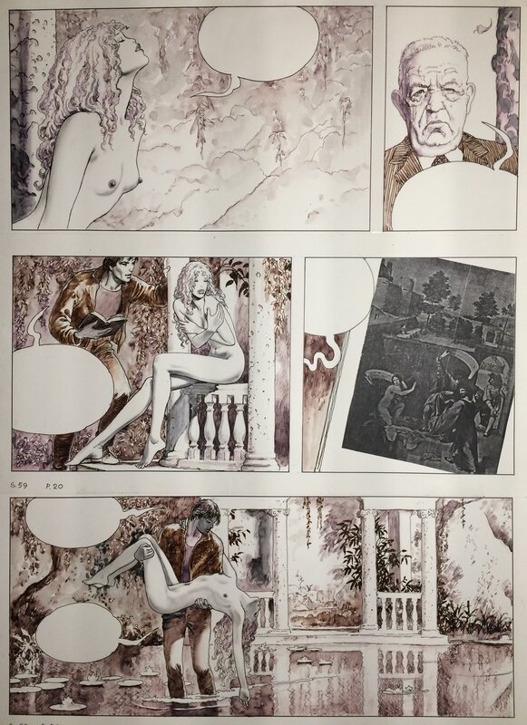 Milo Manara, Revoir les Etoiles - Planche 20 - Comic Strip