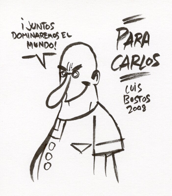 Zorgo par Luís Bustos - Dédicace