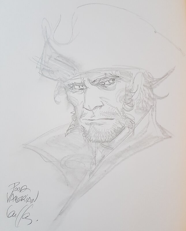 Long John Silver by Mathieu Lauffray - Sketch