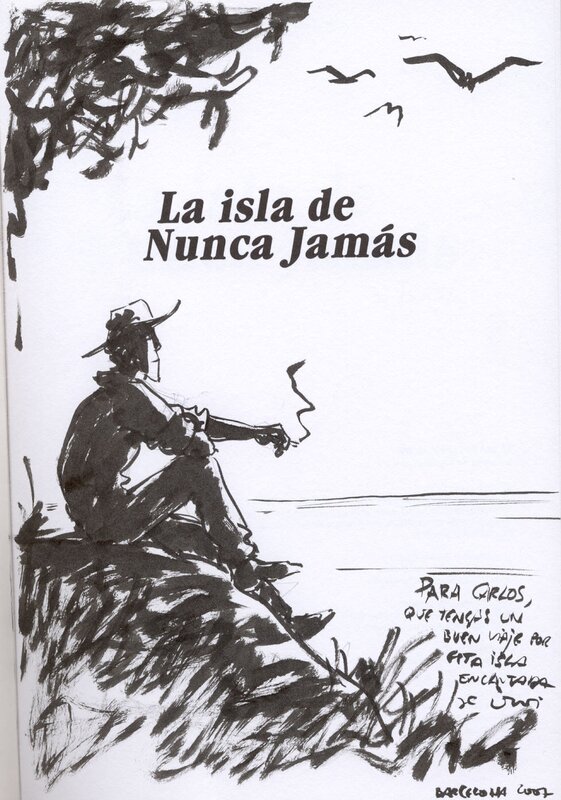 Javier De Isusi, La isla de nunca jamás - Dédicace
