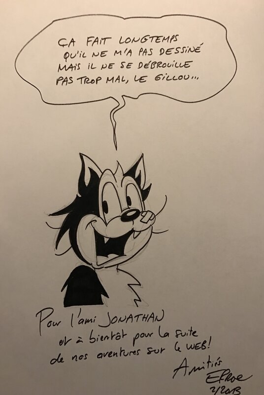 Hercule par Erroc - Dédicace