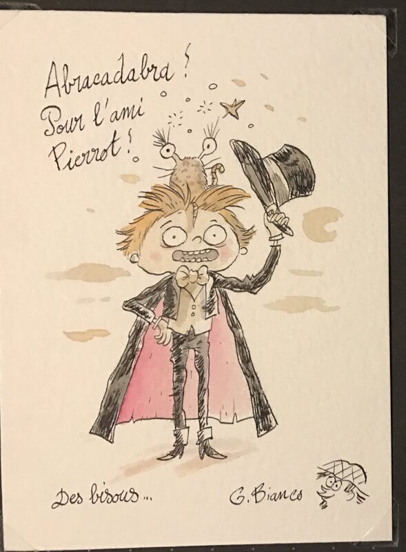 L'école Abracadabra par Bianco - Original Illustration