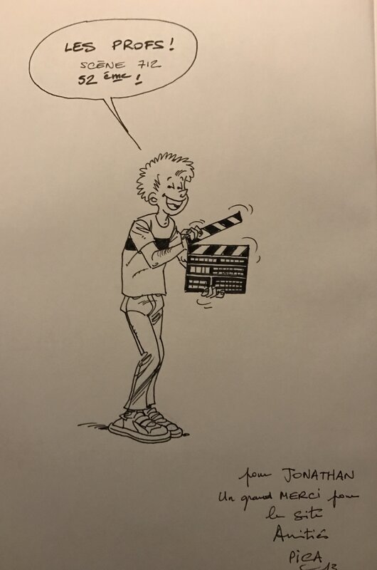 Les Profs par Pierre Tranchand - Dédicace