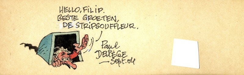 Paul Deliège - Sketch