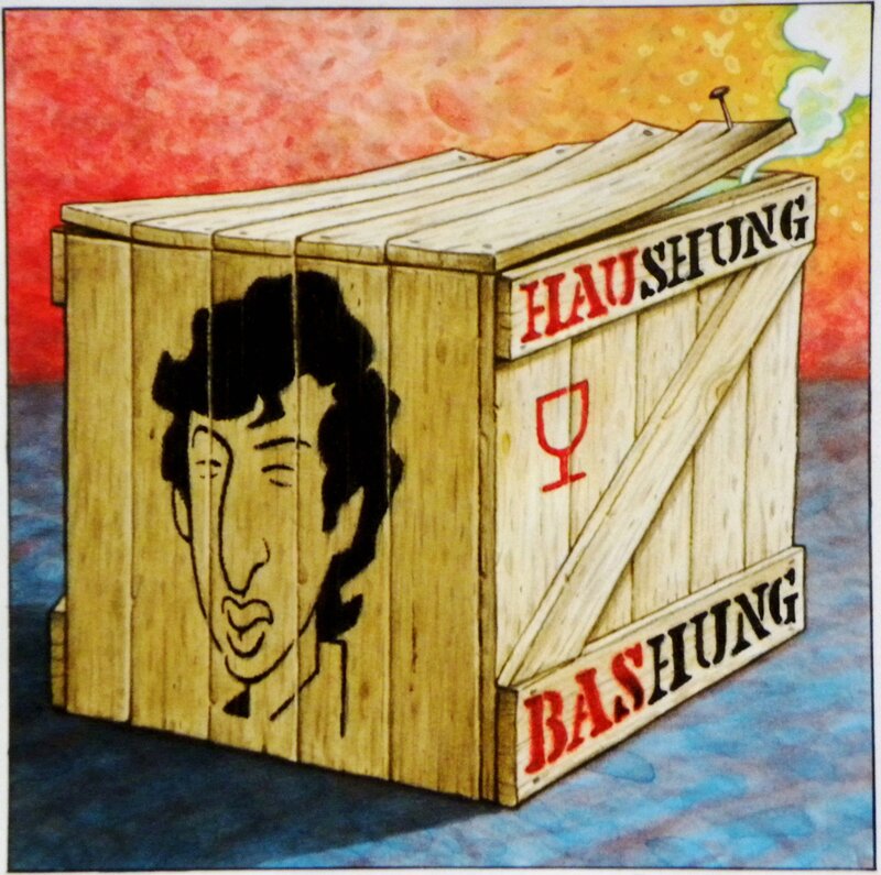 Bashung, Haushung! par Jean Solé - Illustration originale