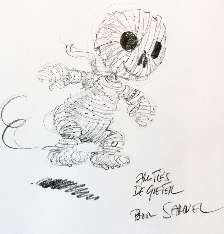 Papyrus by Lucien De Gieter - Sketch