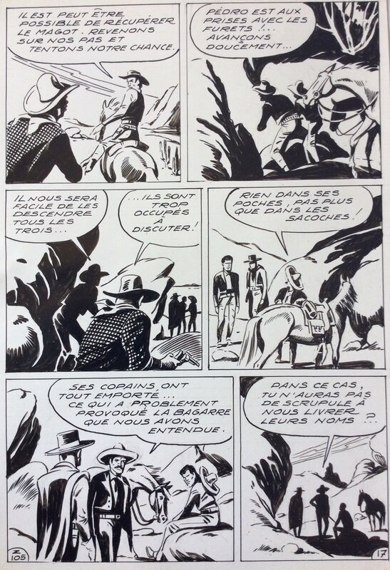 André Oulié, Les aventures de Zorro - Au bord de l'abîme - Comic Strip