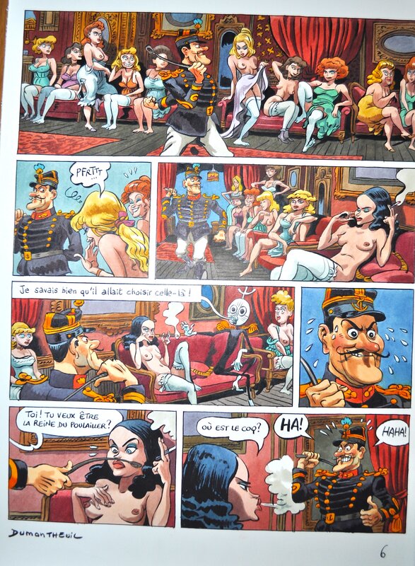 La colonne by Nicolas Dumontheuil - Comic Strip