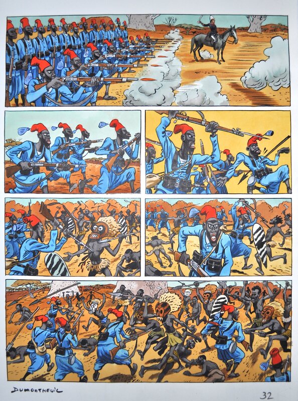 La colonne by Nicolas Dumontheuil, Christophe Dabitch - Comic Strip