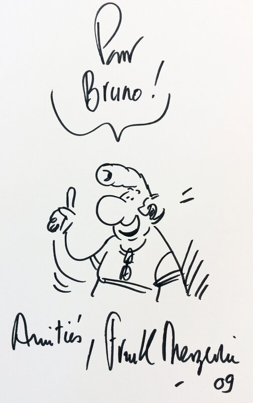 Lucien - Bruno par Frank Margerin - Dédicace