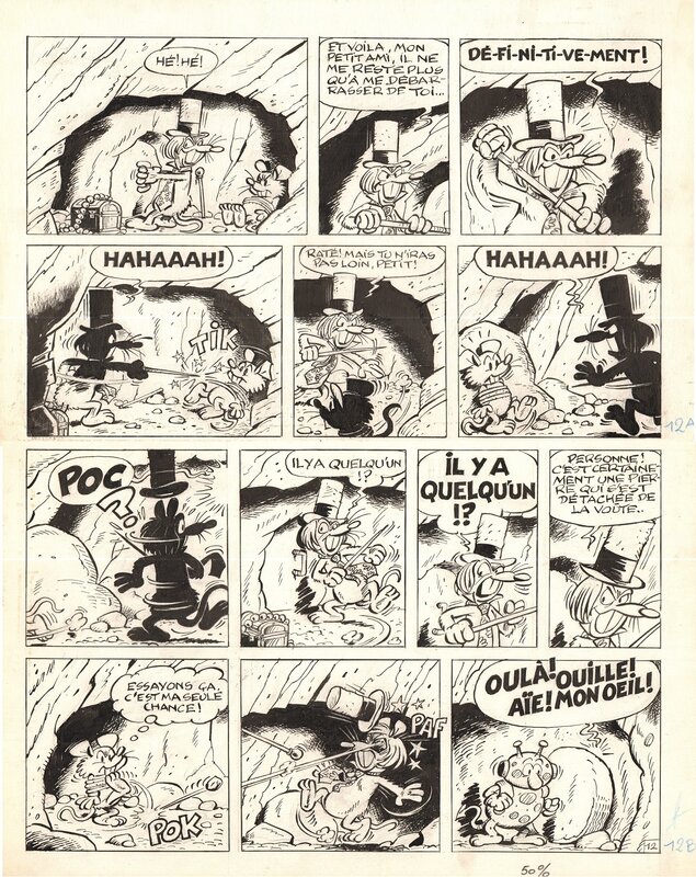 Raymond Macherot, Sibylline et Elixir le maléfique - Comic Strip