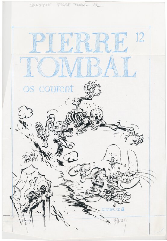 Marc Hardy, Pierre Tombal, couverture du tome 10, 
