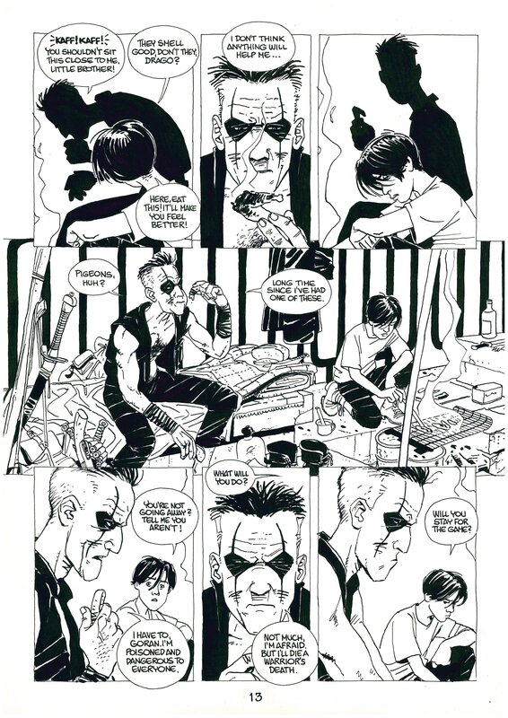 Edvin Biuković, Darko Macan, Grendel Tales: Devils and Deaths #1 p13 - Comic Strip