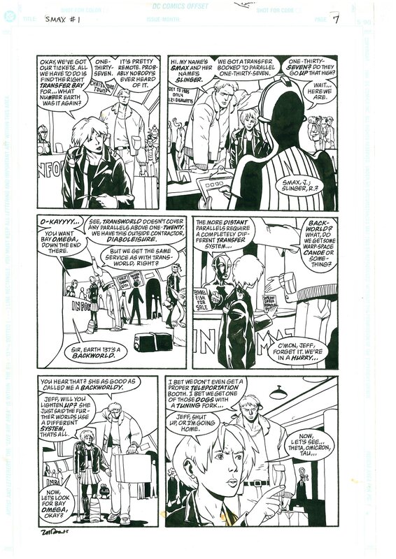 Smax #1 p7 by Zander Cannon, Alan Moore - Comic Strip