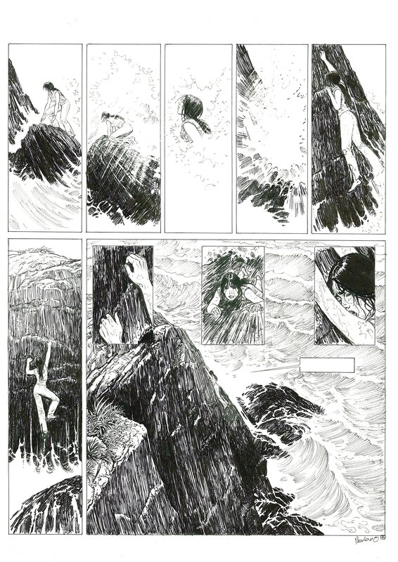 El Nino #5 pg19 par Boro Pavlovic, Christian Perrissin - Planche originale