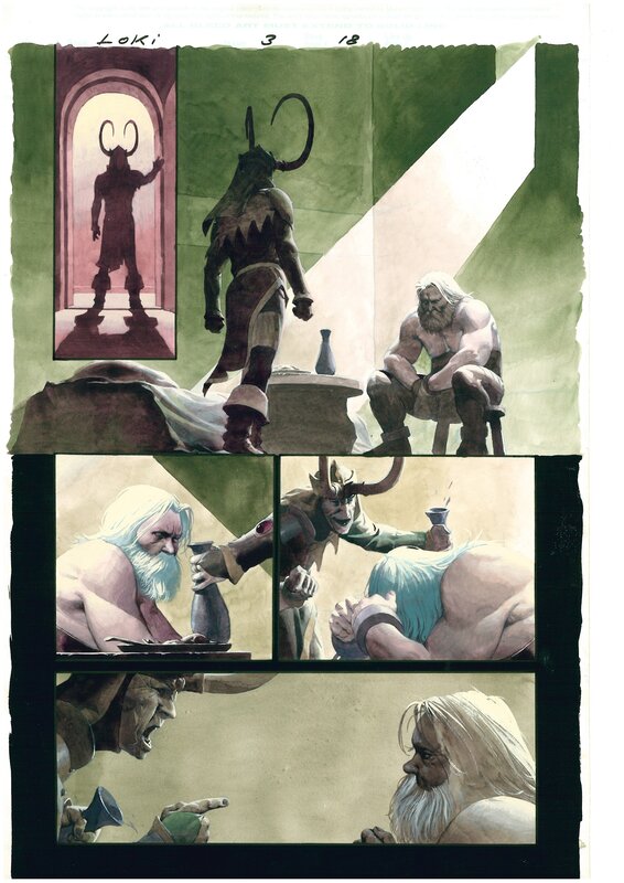 Loki #3 p18 by Esad Ribic, Robert Rodi - Comic Strip