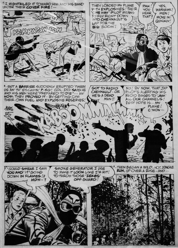 Alex Toth, Savage Combat Tales #2 - Comic Strip