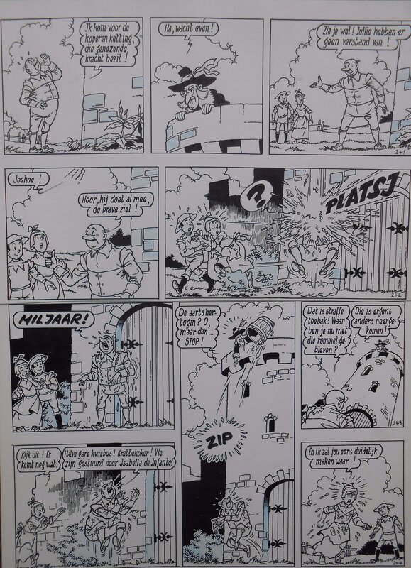 Paul Geerts, Le Rapin de Rubens - De raap van Rubens - Comic Strip