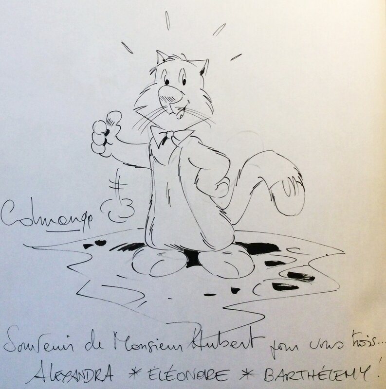 Billy the Cat par Stéphane Colman - Dédicace